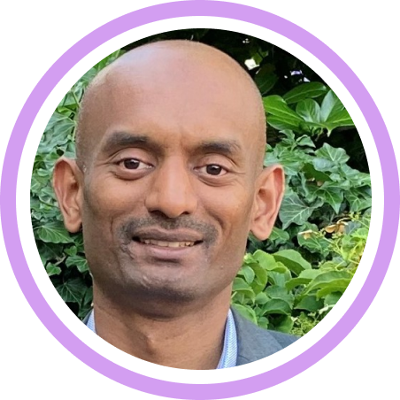 Speaker named Saravanan K Nagarajan