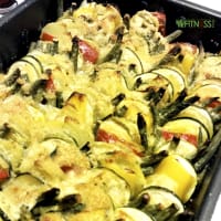 Vegetables baked blasted