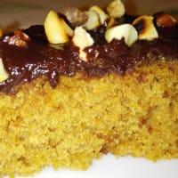 Torta super soffice vegan all'arancia e cioccolato fondente