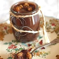 Crema di riso, nocciole more di gelso