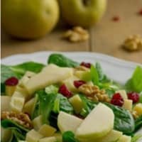 ensalada con nueces lenta