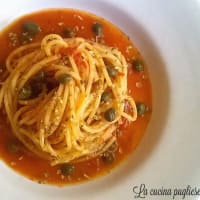 Espaguetis con salsa de tomate Espaguetis con salsa de tomate
