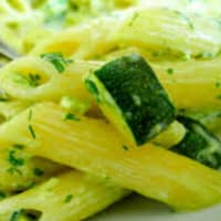 Pasta with zucchini