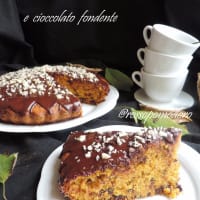 pastel de calabaza y chocolate negro paso 5