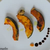 Pumpkin baked kabocha