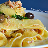 Tagliatelle al tonno