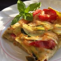 vegetarian green Lasagne gluten-free and without milk