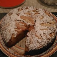 Torta de peras y queso fresco