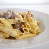 Garganelli sausage and gorgonzola