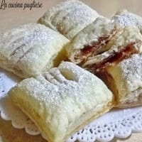 Puff pastry with jam