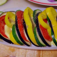 Las verduras al horno en el jengibre paso 7