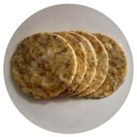 Tortitas de plátano con gluten ingredientes libres solamente dos