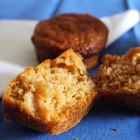 Muffin alla zucca senza uova