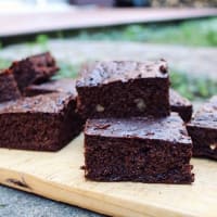 Brownies proteici senza lattosio