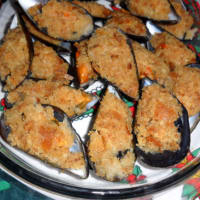 Cozze gratinate al forno