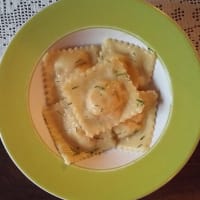 Ravioli de salmón Ravioli de salmón