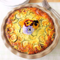 Frittata baked zucchini