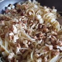 Pasta con nueces paso 4