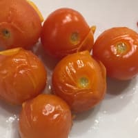 Porridge with cherry tomatoes step 4