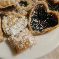 Pastry with jam