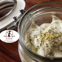 Crema di carciofini e tofu al profumo di limone