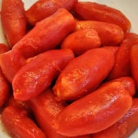 Chutney of tomato and red onions step 1