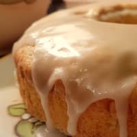 Bundt Cake with apples and lemon icing step 5