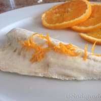 Fillet of sea bass with citrus