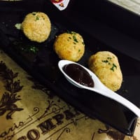 Potato Croquetas sabrosas al horno