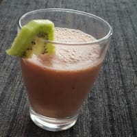 Matcha fruit smoothie