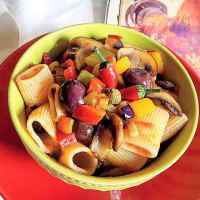 Paccheri with vegetables