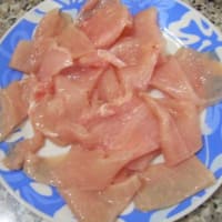 Tiras de pollo con alcachofas paso 5