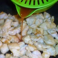 Chicken breast with orange sauce step 5