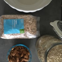 Granola con avena y frutos rojos paso 1