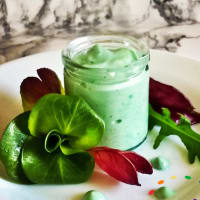 Mayonnaise Vegan with Spirulina Algae Mayonnaise Vegan with Spirulina Algae