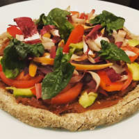 Pizza Raw Vegan vegan crudista