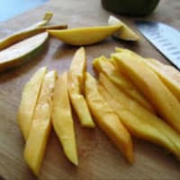 Mango risotto with pepper and ginger step 4