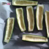 Zucchini stuffed .estive, light, good and full of taste step 1