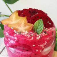 Smoothie: Pitaya step 1