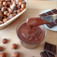 salsa de chocolate y avellanas paso 3