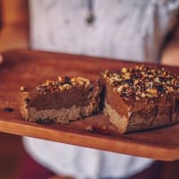 torta al cioccolato grezzo