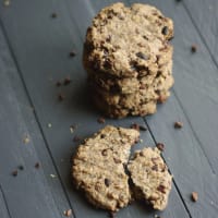 Spiced oats biscuits