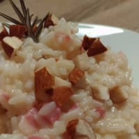 Risotto con mandorle