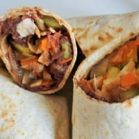 Vegetarian burritos