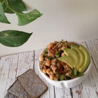 Ensalada de Atún de garbanzos paso 3