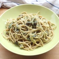 Spaghetti Con Crema Di Burrata E Melanzane