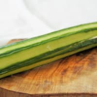 Cucumber and surimi rolls step 5