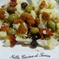 Ensalada de coliflor sabrosa paso 4