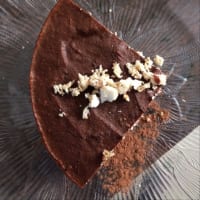 Chocolate crudivegana cake