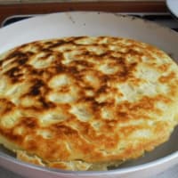 Focaccia en la sartén paso 6